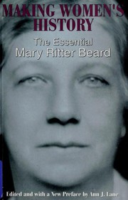 Cover of: Making Women's History: The Essential Mary Ritter Beard