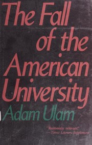 Cover of: The fall of the American university