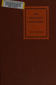 Cover of: The religious situation