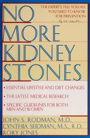 Cover of: No more kidney stones