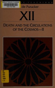 Cover of: Death and the circulations of the cosmos
