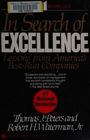 Cover of: In Search Of Excellence