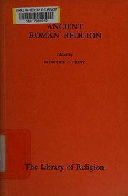 Ancient Roman religion by Grant, Frederick C.