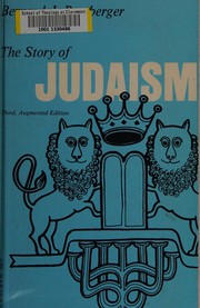 Cover of: The story of Judaism