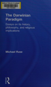Cover of: Darwinian Paradigm