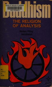 Cover of: Buddhism: The Religion of Analysis