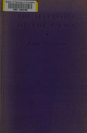 Cover of: The splendour of the dawn