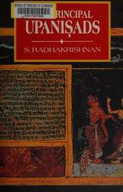 Cover of: The principal Upanisads by edited with introd., text, translation and notes by S. Radhakrishnan.