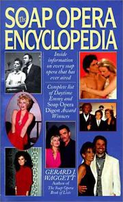 Cover of: The soap opera encyclopedia by Gerard J. Waggett