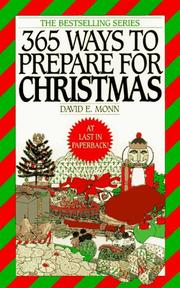 Cover of: 365 Ways to Prepare for Christmas