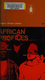 Cover of: African profiles by Ronald Segal