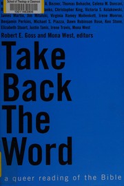 Cover of: Take back the Word by Robert E. Goss and Mona West, editors