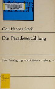 Cover of: Die Paradieserzählung: eine Auslegung von Genesis 2, 4b-3, 24.