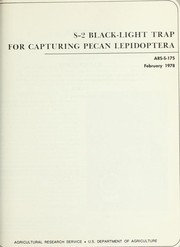S-2 black-light trap for capturing pecan Lepidoptera by John S. Smith, Smith, John S. Jr.
