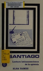 Cover of: Santiago: lectura latinoamericana de la epístola