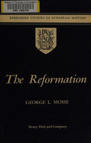 Cover of: The Reformation. by George L. Mosse