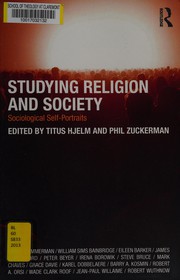 Cover of: Studying religion and society: sociological self-portraits