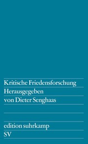 Cover of: Kritische Friedensforschung