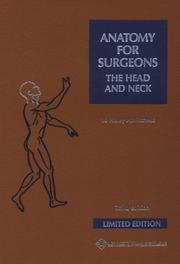 Anatomy for surgeons by W. Henry Hollinshead