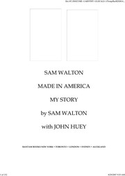 Cover of: Sam Walton by Sam Walton
