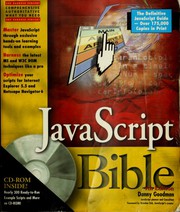 Cover of: JavaScript Bible by Danny Goodman