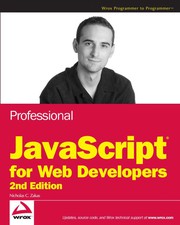 Cover of: Professional JavaScript for Web Developers by Nicholas C. Zakas