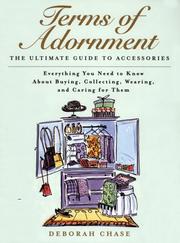Cover of: Terms of adornment: the ultimate guide to accessories