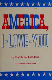 Cover of: America, I love you