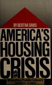 Cover of: America's housing crisis