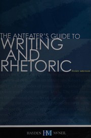 Cover of: The Anteater's guide to writing and rhetoric