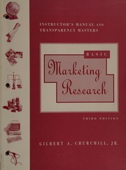 Cover of: Basic marketing research