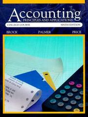 Accounting by Horace R. Brock