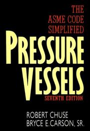 Pressure vessels : the ASME code simplified