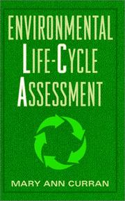 Cover of: Environmental life-cycle assessment