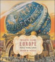 Cover of: Twentieth century Europe: politics, society, culture