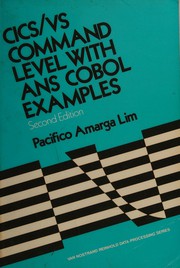 Cover of: CICS/VS command level with ANS COBOL examples