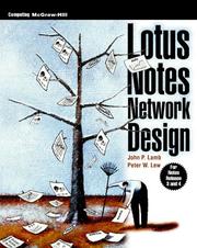 Cover of: Lotus Notes network design by John P. Lamb