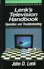Lenk's television handbook : operation and troubleshooting