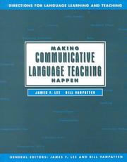 Cover of: Making communicative language teaching happen