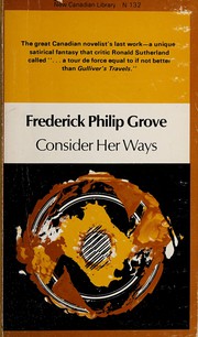 Cover of: Consider her ways
