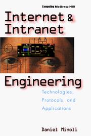 Internet and intranet engineering by Daniel Minoli