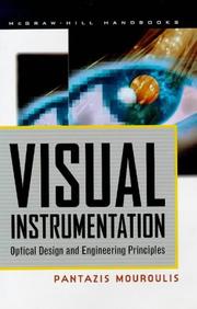 Cover of: Visual Instrumentation: Optical Design & Engineering Principles