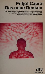 Cover of: Das neue Denken by Fritjof Capra