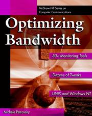 Cover of: Optimizing bandwidth