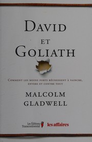 Cover of: David et Goliath by Malcolm Gladwell