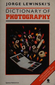 Cover of: Dictionary of photography