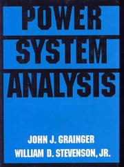 Power system analysis by John J. Grainger