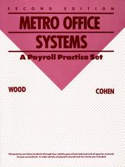 Cover of: Metro Office Systems: A Payroll Practice Set