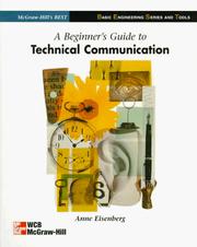 Cover of: A beginner's guide to technical communication