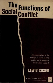 Cover of: The functions of social conflict.